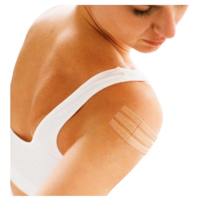 Steri Strip Paski do zamykania ran , białe: 3 x 75 mm - 5 szt. + 6 x 75 mm - 3 szt.