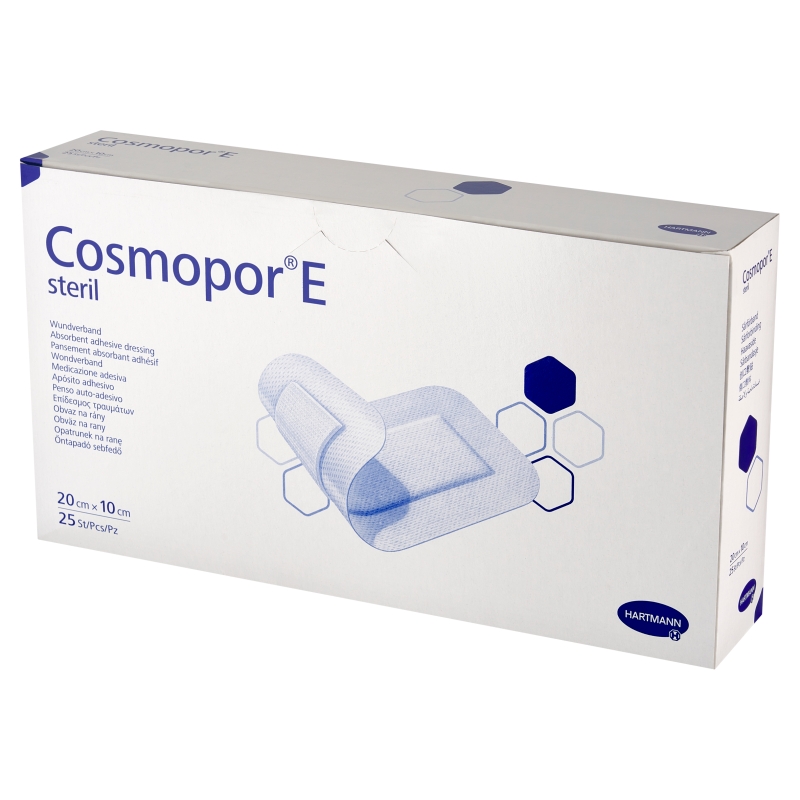COSMOPOR E , opatrunek jałowy 20 x 10 cm, 25 szt.