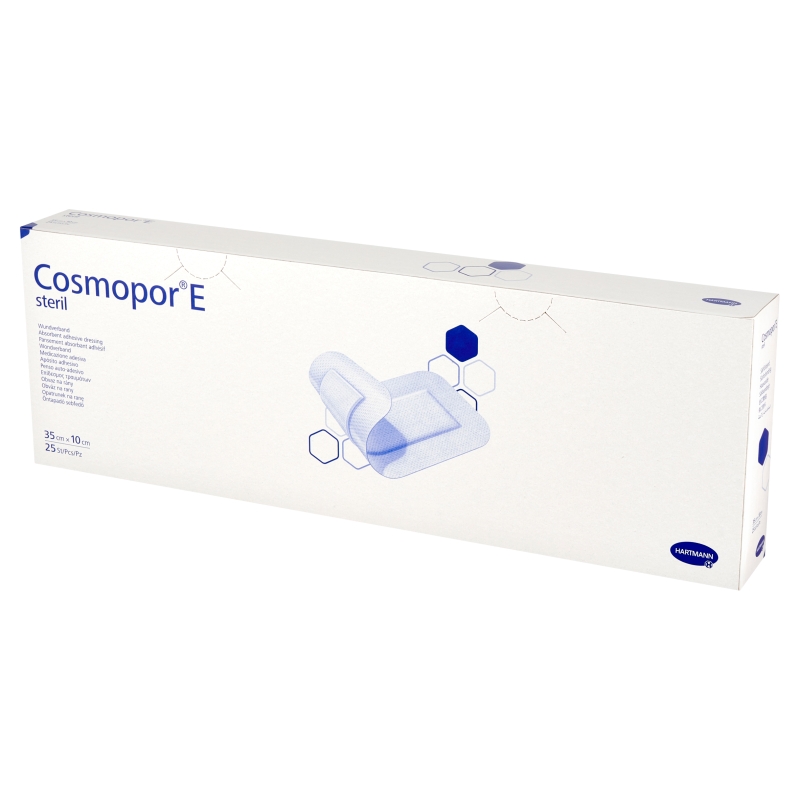 COSMOPOR E , opatrunek jałowy 35 x 10 cm, 25 szt.