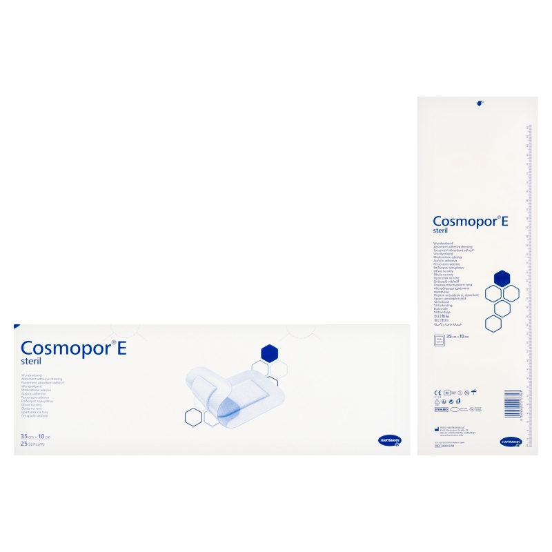 COSMOPOR E , opatrunek jałowy 35 x 10 cm, 25 szt.