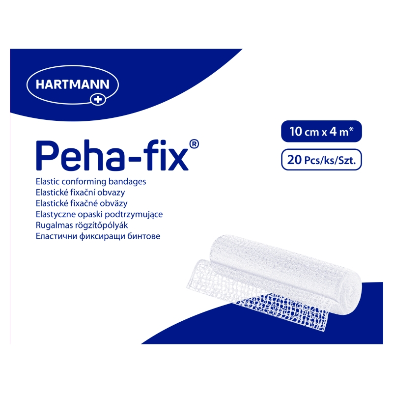 Peha-fix , opaska elastyczna 10 cm x 4 m, 1 szt.