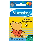 Viscoplast Kubuś i Przyjaciele dekorowane plastry dla dzieci, 72 mm x 25 mm, 10 szt.