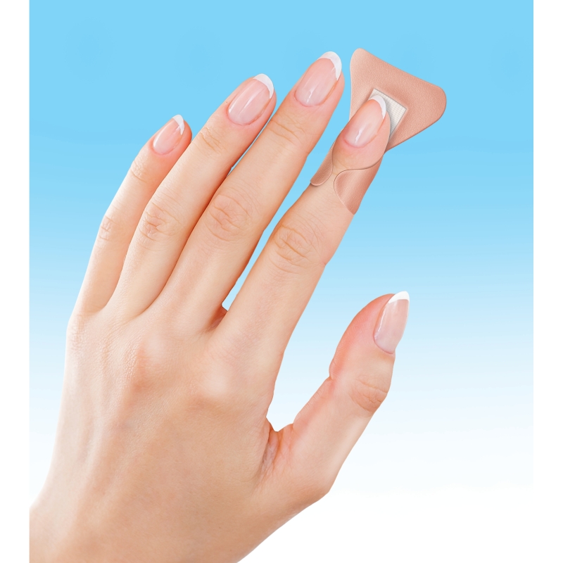 Viscoplast Plastry na Palce, wygodne i elastyczne 44,5 mm x 51 mm, 10 szt.