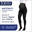 JOBST Maternity Opaque, rajstopy uciskowe dla kobiet w ciąży, CCL1 czarne, rozmiar 1 ZP, 1 para