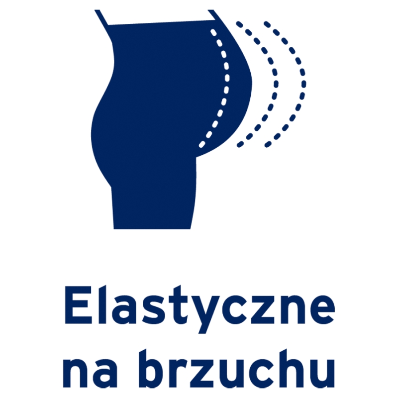JOBST Maternity Opaque, rajstopy uciskowe dla kobiet w ciąży, CCL1 karmel, rozmiar 2 ZP, 1 para