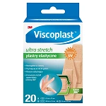 Viscoplast Ultra Stretch plastry elastyczne oddychające różne rozmiary, 20 szt.