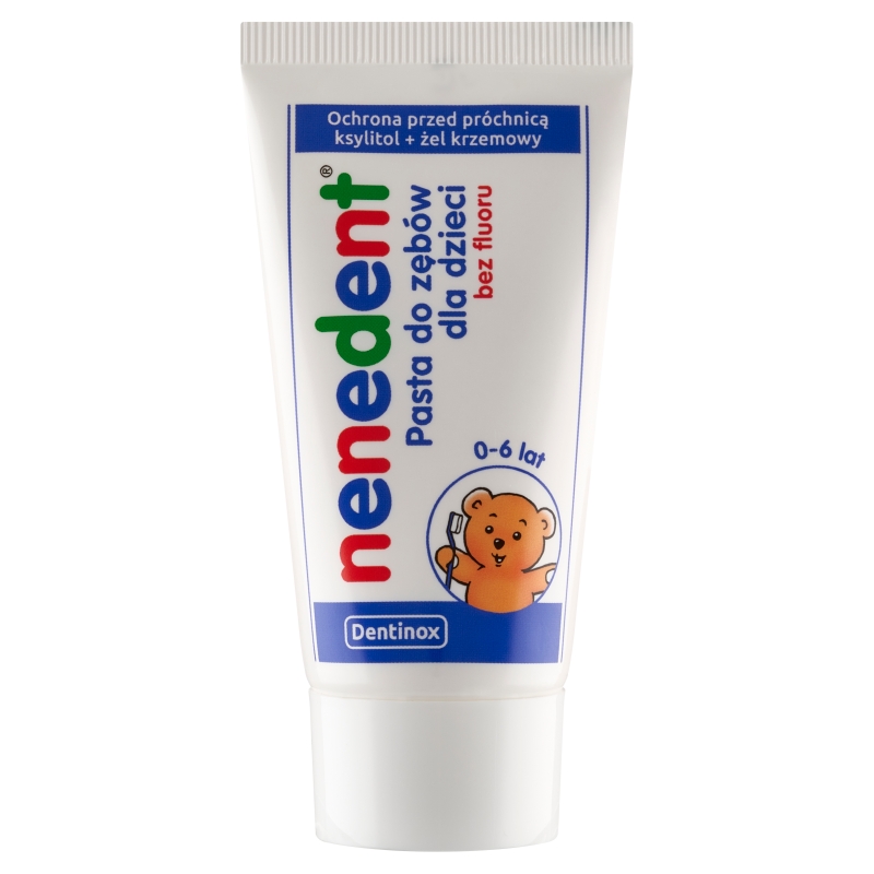 Nenedent , pasta do zębów dla dzieci bez fluoru, 50 ml