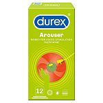 Durex Arouser prezerwatywy prążkowane, 12 szt.