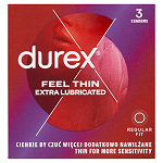 Durex Fetherlite Elite ultracienkie prezerwatywy, 3 szt.