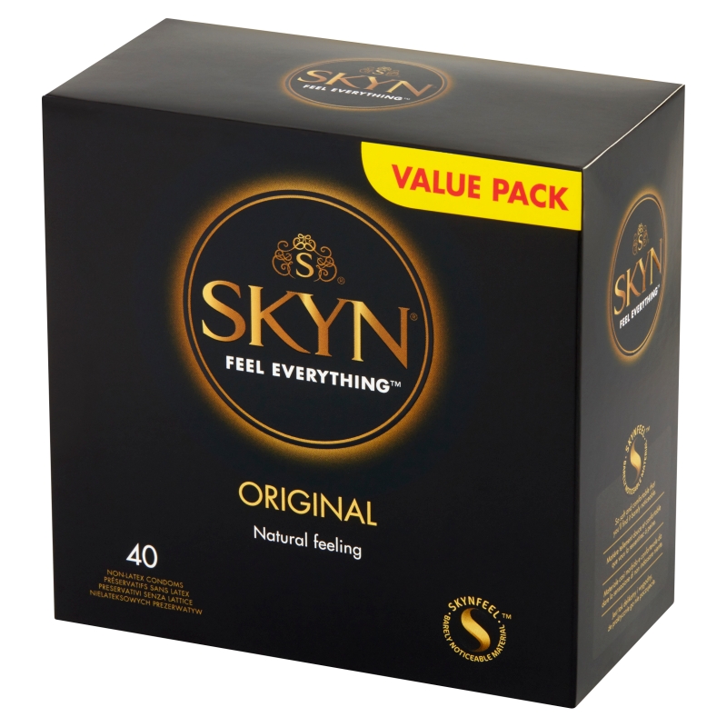 Skyn Original, prezerwatywy nielateksowe, 40 szt.