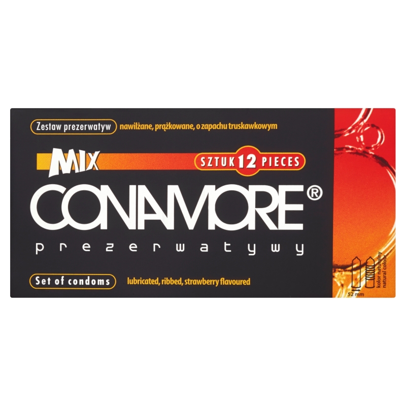 Conamore Mix, zestaw prezerwatyw 12 szt.