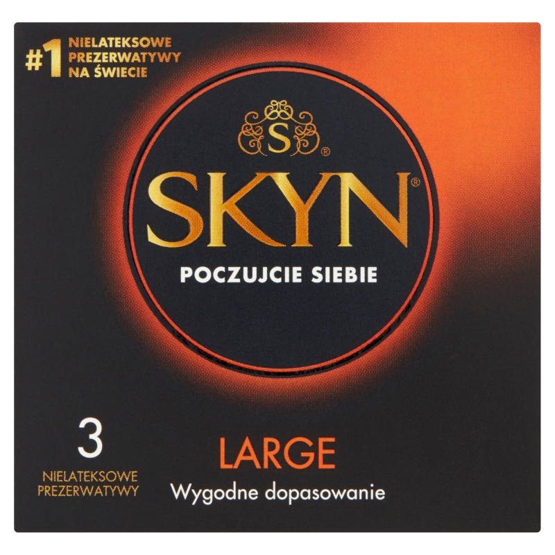 Unimil SKYN Large prezerwatywy, 3 szt.