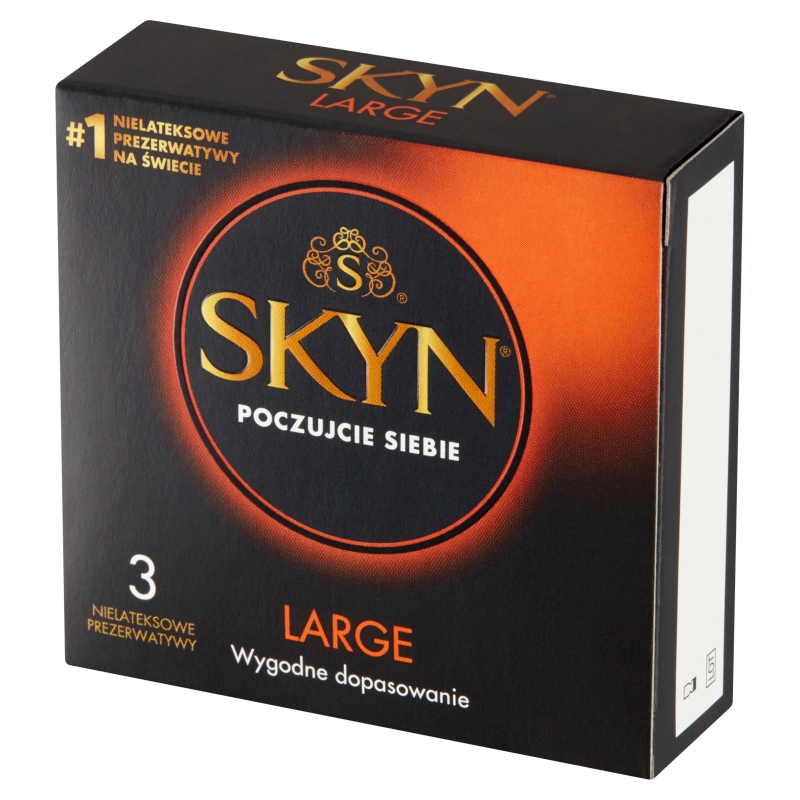 Unimil SKYN Large ,  prezerwatywy, 3 szt.
