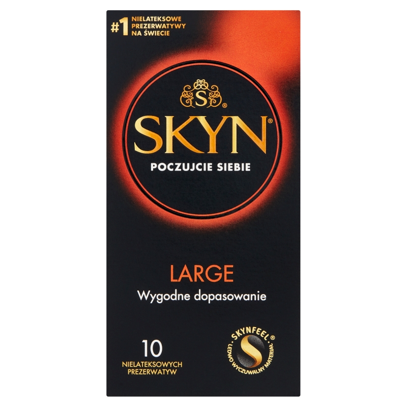 Skyn Large bezlateksowe, 10 szt.