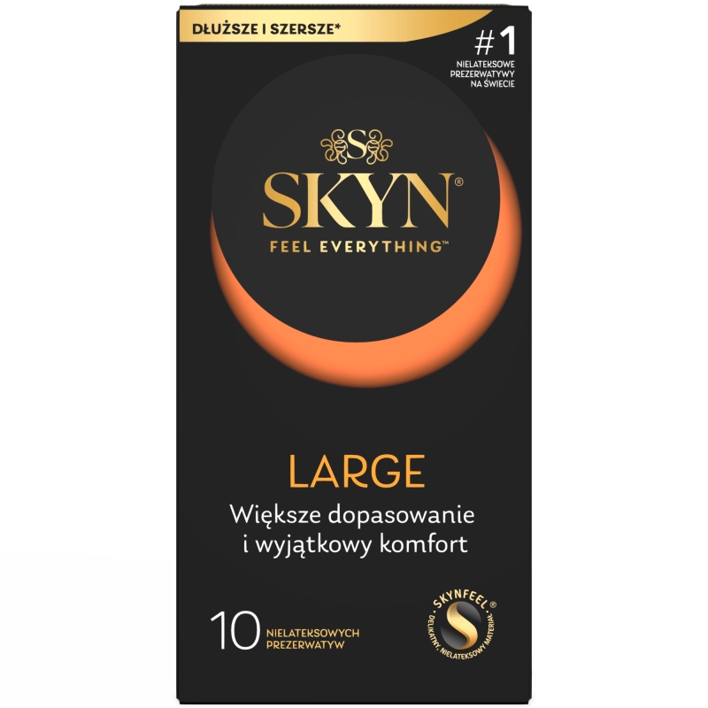 Skyn Large bezlateksowe, 10 szt.