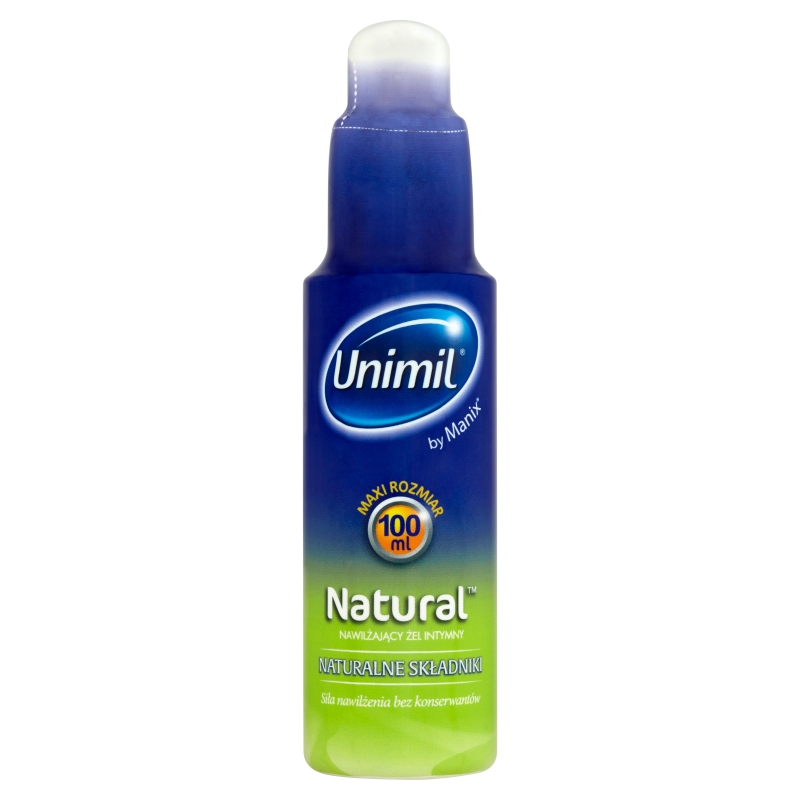 Unimil Natural, nawilżający żel intymny, 100 ml