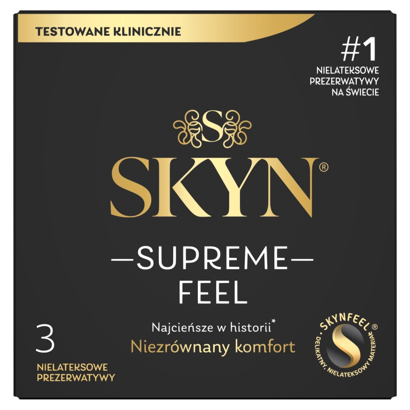 Skyn Supreme Feel, 3 szt.