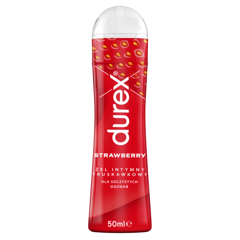 Durex Play Słodka Truskawka, żel intymny truskawkowy, 50 ml