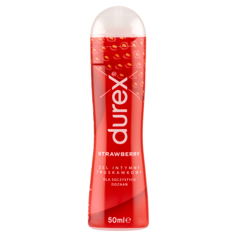 Durex Play Słodka Truskawka, żel intymny truskawkowy, 50 ml