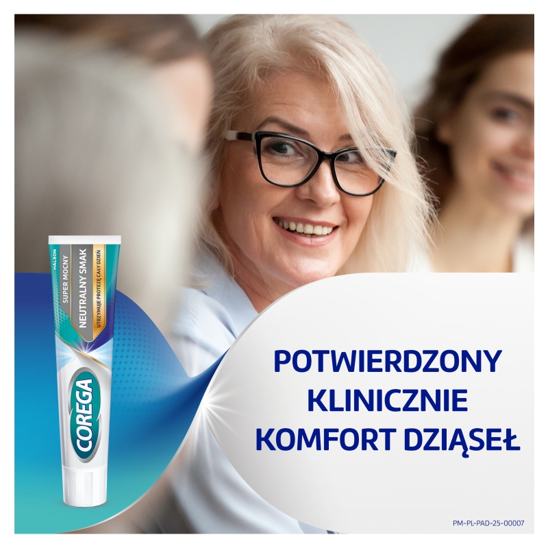 COREGA Super Mocny, neutralny smak XL krem do protez 70g