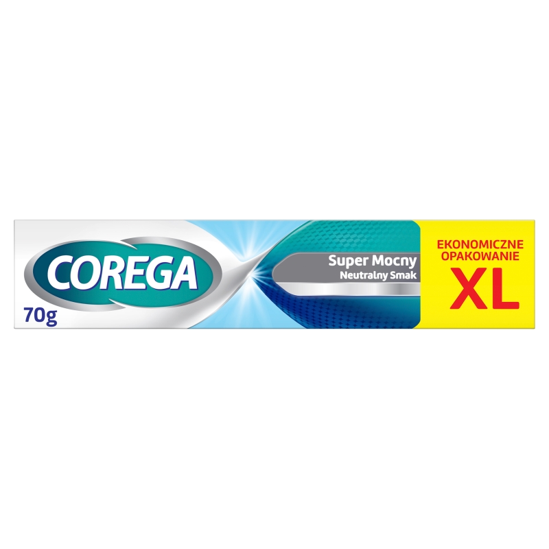 COREGA Super Mocny, neutralny smak XL krem do protez 70g
