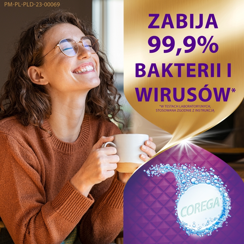 Corega Power Max Czyszczenie, tabletki do czyszczenia protez, 30 szt.