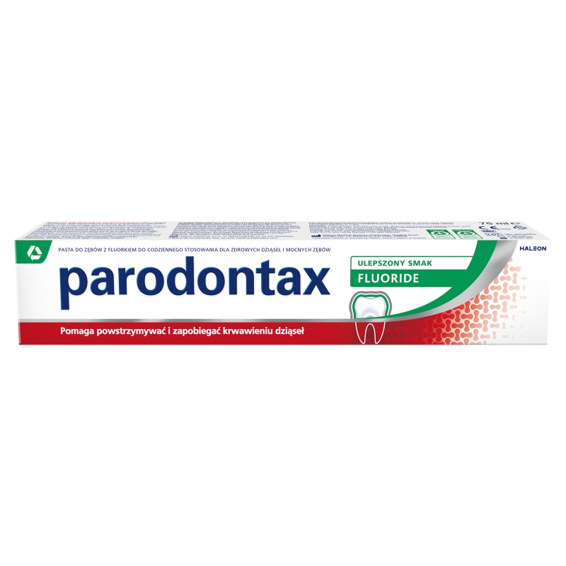 Parodontax, pasta do zębów zapobiegająca krwawieniu dziąseł, 75 ml