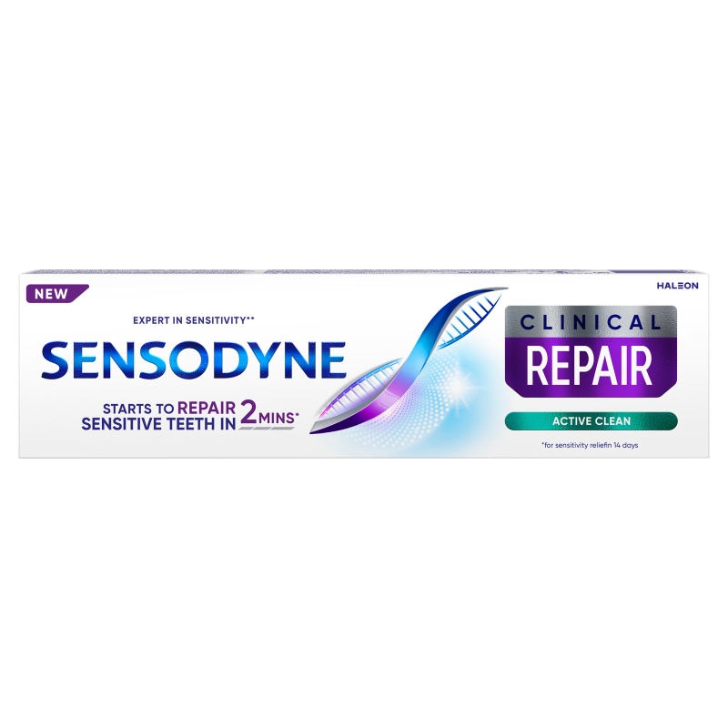 Sensodyne Clinical Repair Active Clean pasta, 75 ml
