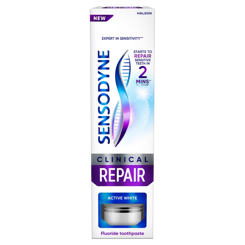 Sensodyne Clinical Repair Active White, pasta. 75 ml