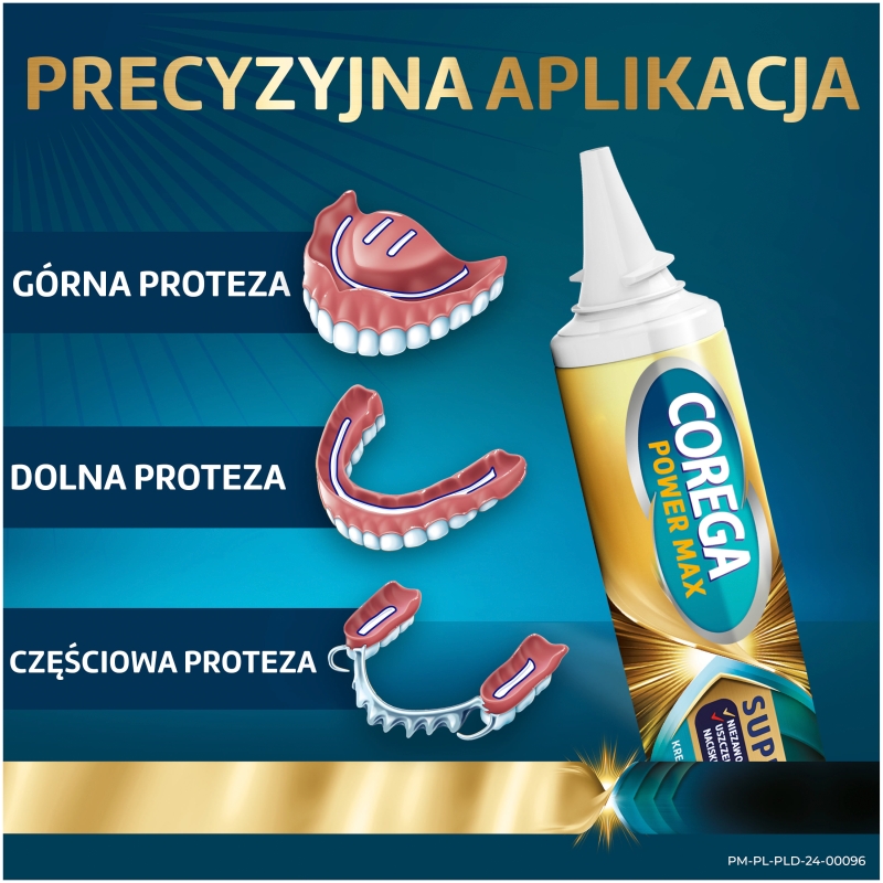 Corega Power Max Supreme All-In 1, krem mocujący, 40 g