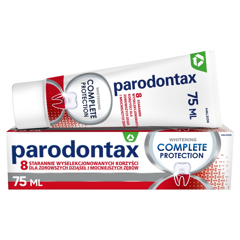 Parodontax Complete Protection Whitening, pasta wybielająca do zębów, 75  ml