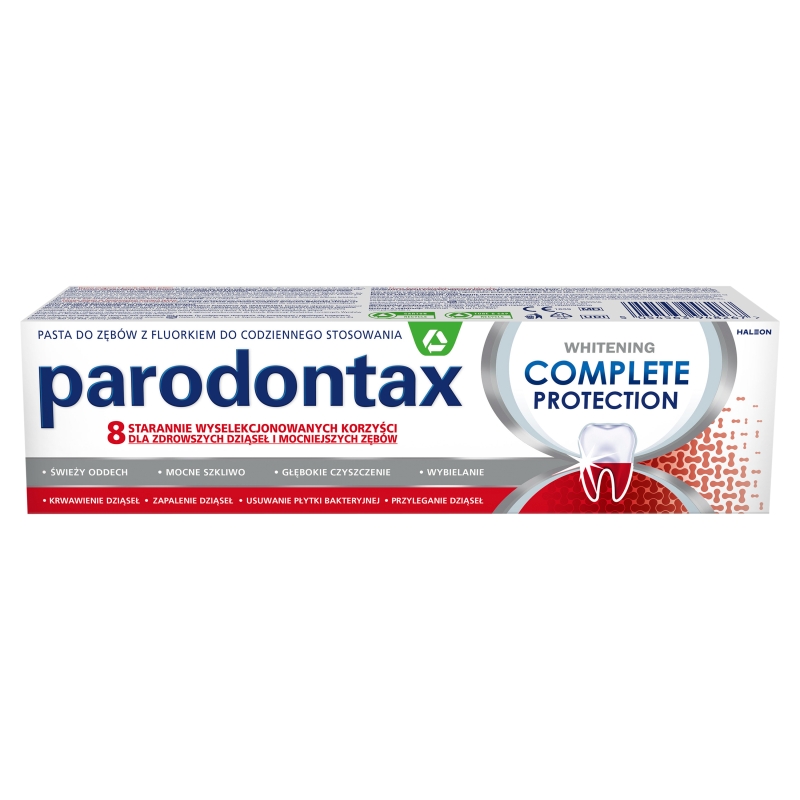 Parodontax Complete Protection Whitening, pasta wybielająca do zębów, 75  ml