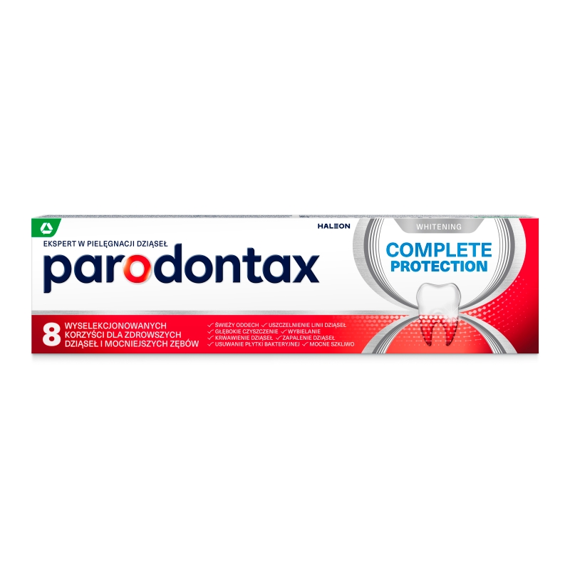 Parodontax Complete Protection Whitening, pasta wybielająca do zębów, 75  ml