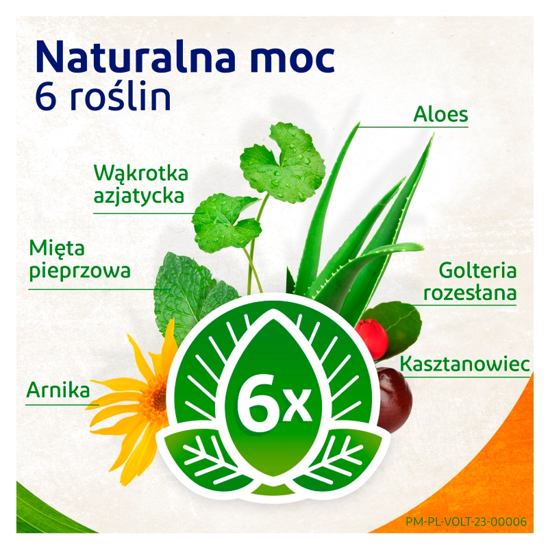 VoltaNatura Żel, kojący, roślinny na napięte mięśnie, 50 ml