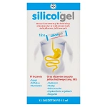 Silicolgel żel doustny, łagodzący objawy zaburzeń żołądkowo- jelitowych , 12 saszetek x 15 ml