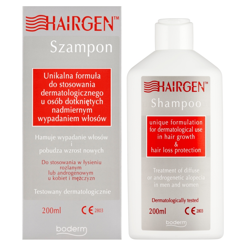 HAIRGEN, szampon przeciwko wypadania włosów, 200 ml