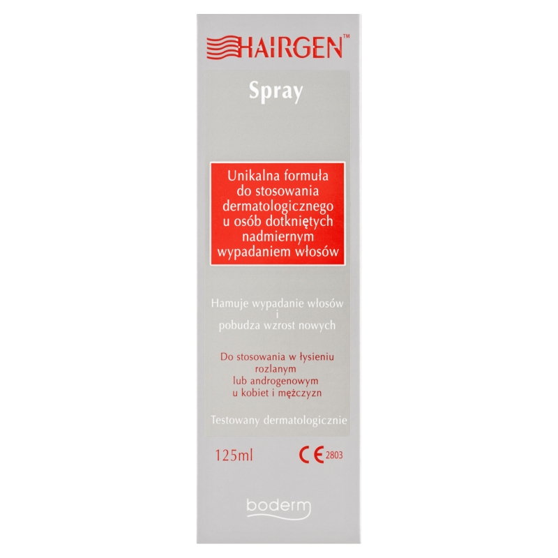 HAIRGEN, spray przeciwko wypadaniu włosów, 125 ml