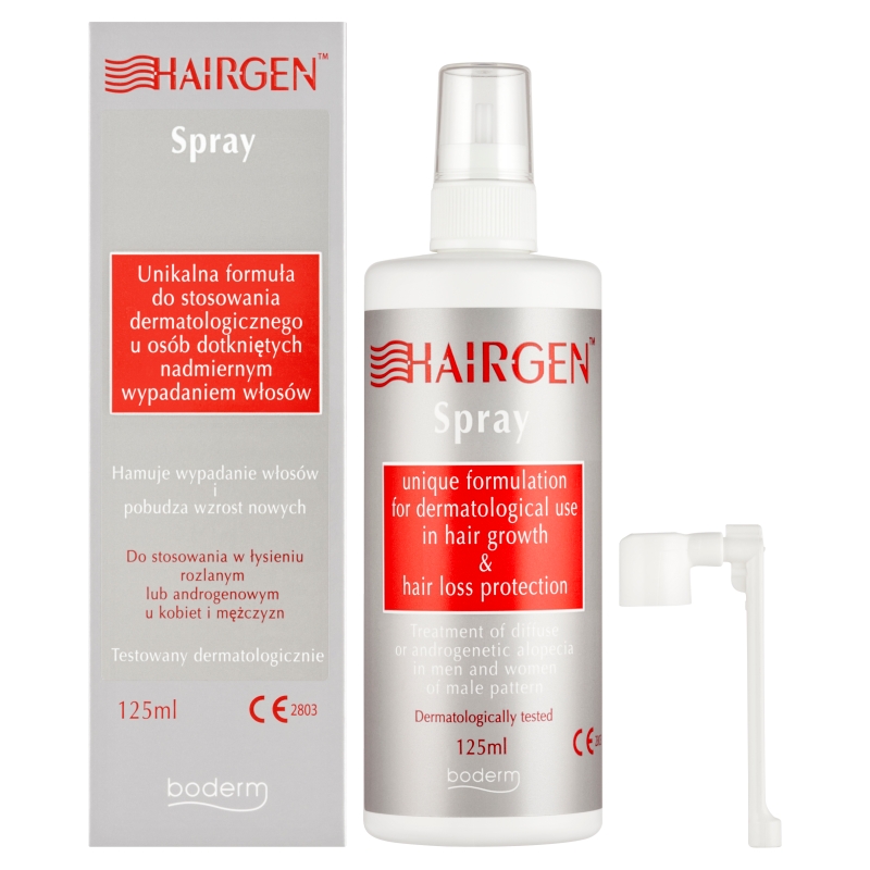 HAIRGEN, spray przeciwko wypadaniu włosów, 125 ml