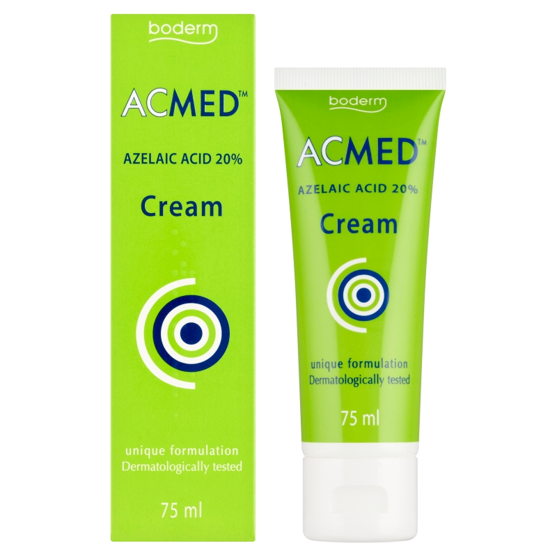 ACMED - Azelaic Acid 20%, krem z kwasem azelainowym do skóry tłustej, 75 ml