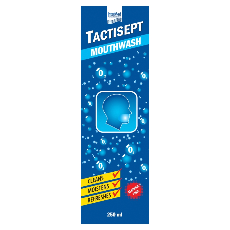 Tactisept , płyn do płukania jamy ustnej, 250 ml