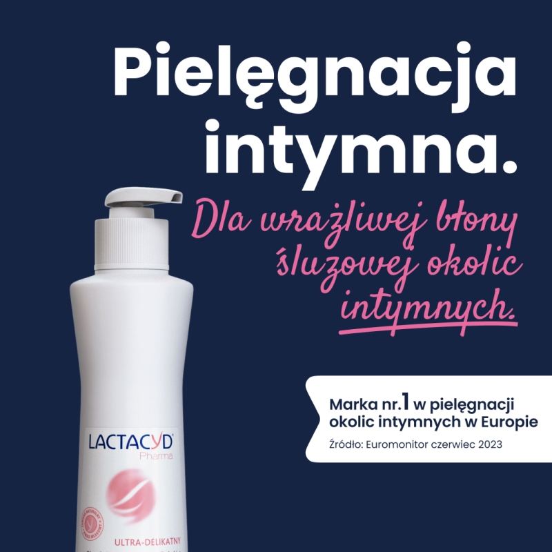 Lactacyd, płyn ginekologiczny ultra-delikatny, 250 ml