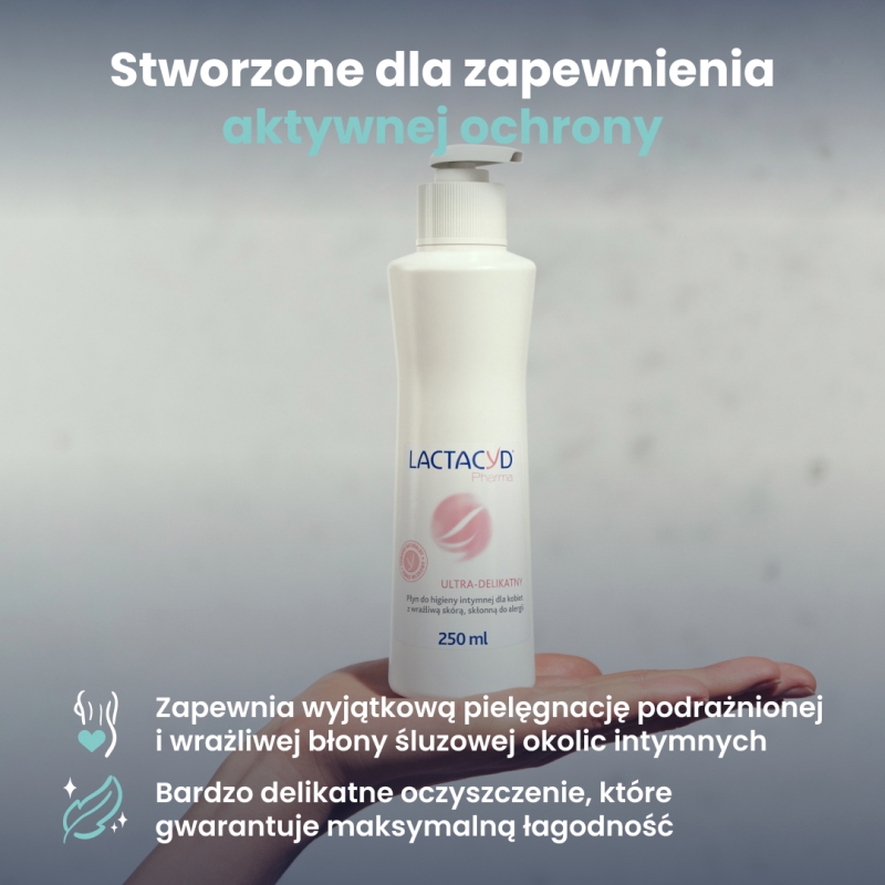 Lactacyd, płyn ginekologiczny ultra-delikatny, 250 ml