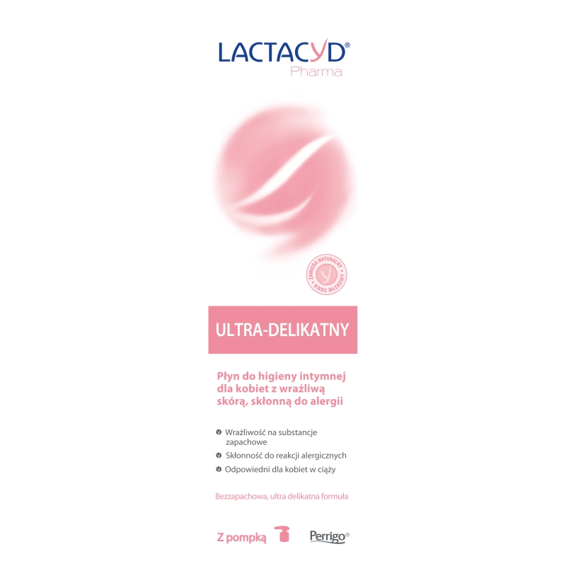 Lactacyd, płyn ginekologiczny ultra-delikatny, 250 ml