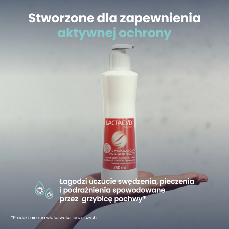 Lactacyd , płyn ginekologiczny przeciwgrzybiczy, 250 ml