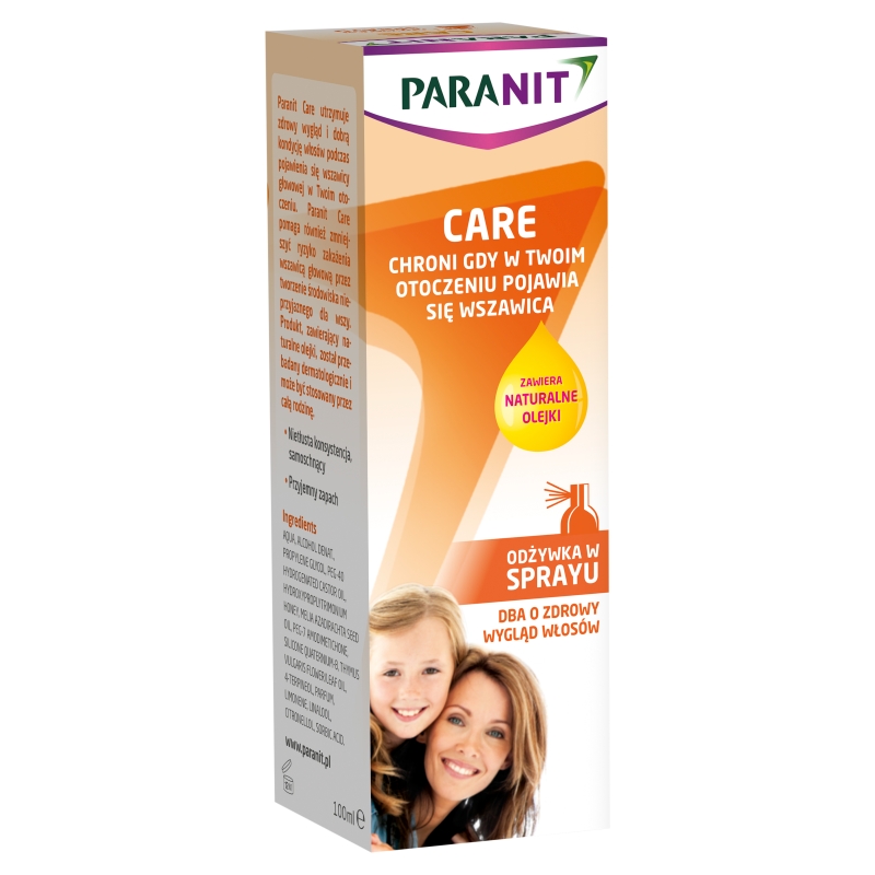 Paranit Care  odżywka w sprayu przecwiko wszawice, 100 ml