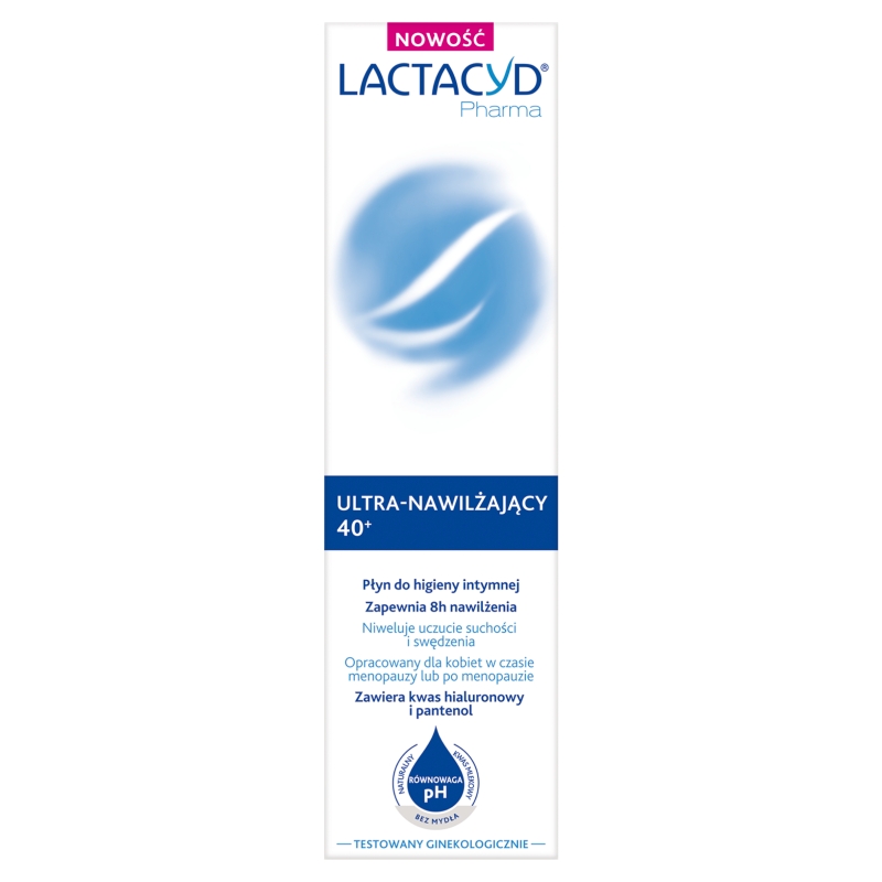 Lactacyd 40+ ultra-nawilżający płyn do higieny intymnej 40+, 250 ml
