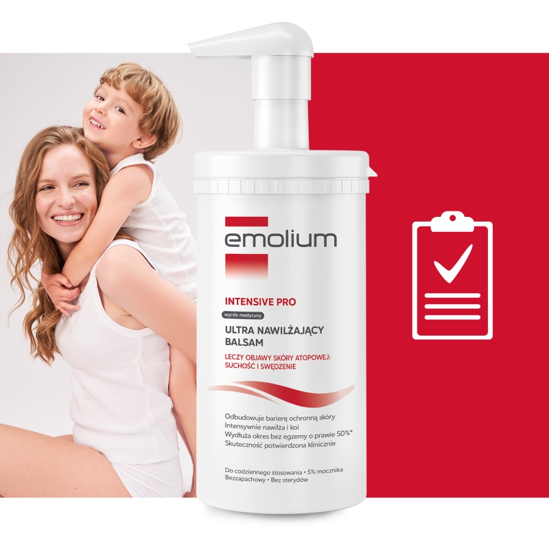 Emolium Intensive Pro, Ultra nawilżający balsam 500 g