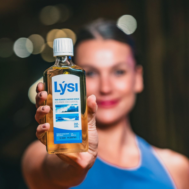LYSI, tran islandzki naturalny, 240 ml