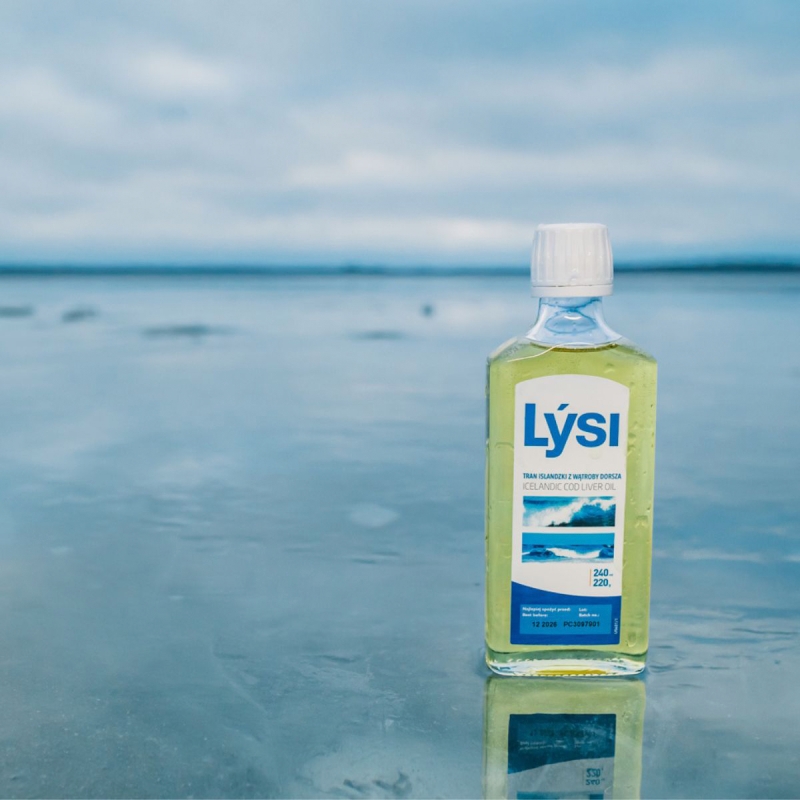 LYSI, tran islandzki naturalny, 240 ml