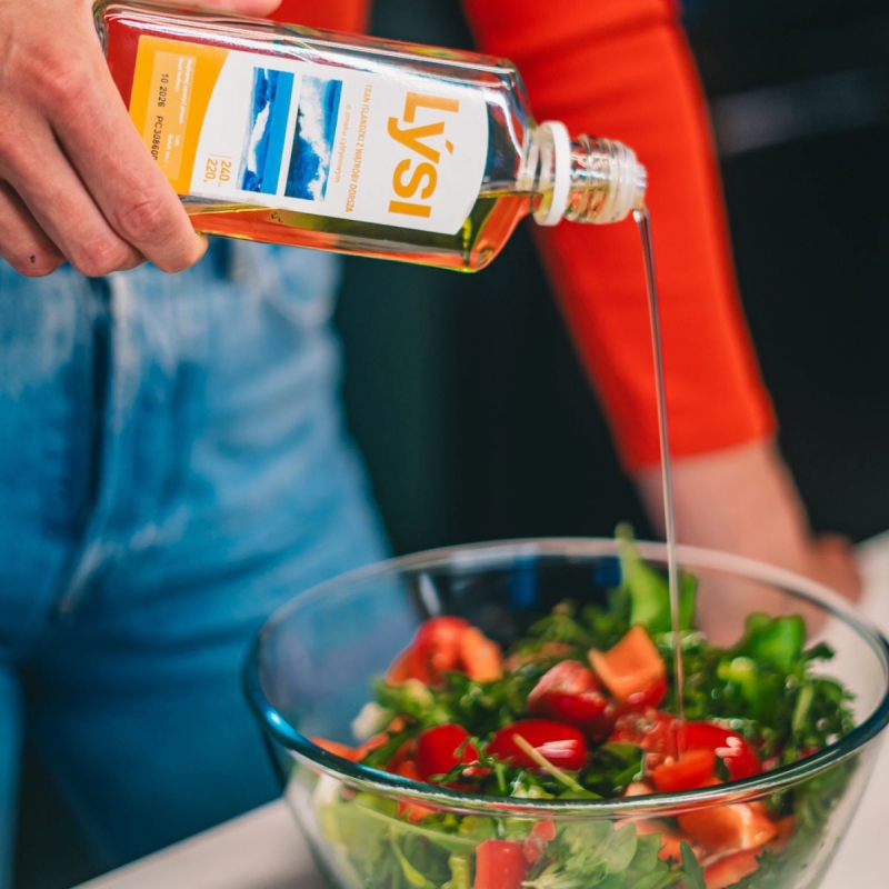 Lysi Tran Islandzki, cytrynowy, 240 ml